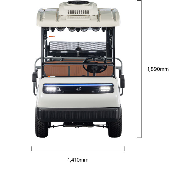 GA300 Front Dimensions